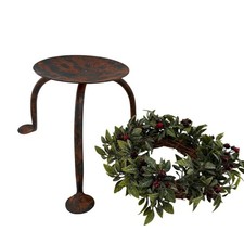 Rustic metal candle for sale  Gansevoort