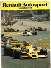Renault autosport supplement for sale  UK
