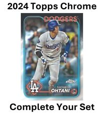 Béisbol cromado Topps 2024 completa tu conjunto base individual elige tu tarjeta 1-300 segunda mano  Embacar hacia Mexico