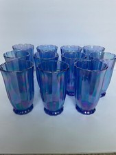 Óculos/tumblers Pioneer Woman deslumbrante acabamento azul brilhante 15 oz. Aro de vieira comprar usado  Enviando para Brazil