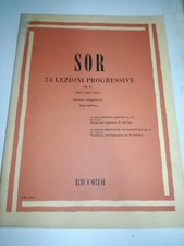 Fernando sor lezioni usato  Salerno