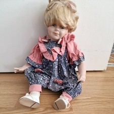 Porzellanpuppe 37cm mädchen gebraucht kaufen  Berlin