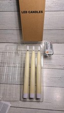 Flameless taper candles for sale  Swartz Creek