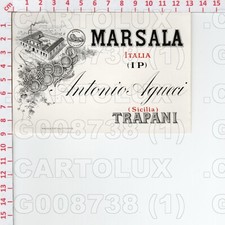 G8738 etichetta trapani usato  Como