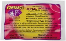 Wizards metal polish for sale  Roseville