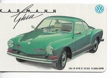 RARE / CARTE TELEPHONIQUE - KARMANN GHIA VW VOLKSWAGEN / PHONECARD TELEFONKARTE comprar usado  Enviando para Brazil