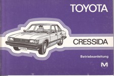 Toyota cressida bedienungsanle gebraucht kaufen  Padenstedt