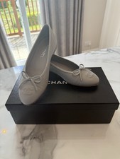 Chanel grey ballerina for sale  ABERDEEN