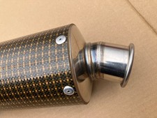 Exhaust silencer muffler d'occasion  Expédié en Belgium