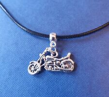 Motorbike leather necklace for sale  TOTNES