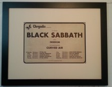 Black sabbath curved for sale  WREXHAM