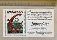 Impressões vintage de blotter de tinta publicitária Papyrus Inkthirstus - Design de dinossauro, usado comprar usado  Enviando para Brazil