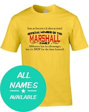 Surname men shirt for sale  ENFIELD