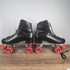 Patins de metal vintage Dominion Marathon tamanho 8–9 masculinos EUA/Canadá raros comprar usado  Enviando para Brazil