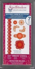 Spellbinders. floral doily for sale  IPSWICH