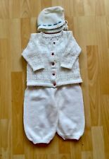 Süsser strickanzug weiss gebraucht kaufen  Velden