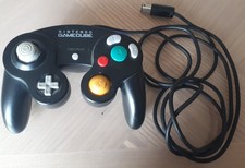 MANETTE OFFICIELLE NINTENDO GAMECUBE PAL EURO NOIRE GAMEPAD CONTROLLER comprar usado  Enviando para Brazil