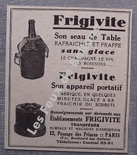 Publicité frigivite seau d'occasion  Beaumont-de-Lomagne