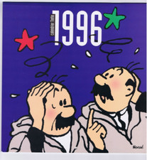 Calendrier tintin 1996 d'occasion  Le Thillot