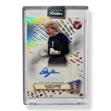 Autografo oliver kahn usato  Spedire a Italy