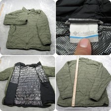 Jaqueta Columbia Masculina Grande Verde Isolada Omni Heat Zíper Completo Acolchoado Puffer comprar usado Jaqueta Columbia Masculina Grande Verde Isolada Omni Heat Zíper Completo Acolchoado Puffer comprar usado  Enviando para Brazil