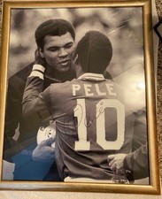 Signed pele muhammad for sale  BROMLEY