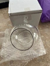Transparent hanging glass for sale  LANGPORT