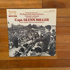 Usado, Capt. Glenn Miller Four Complete 1943 & 1944 Broadcasts Vinyl LP S.H. 2055 comprar usado  Enviando para Brazil