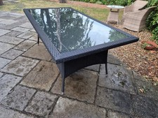 Large rattan dining for sale  ARUNDEL