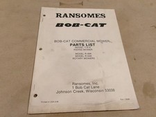 Ransomes bob cat for sale  Jasper