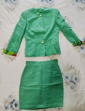 Tailleur versace verde usato  Crema