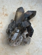 Rauchquarz cluster kristall gebraucht kaufen  Herford
