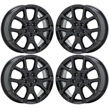 Jantes Jeep Cherokee Gloss pretas 17" conjunto de fábrica fabricante de equipamento original 9130 TROCA comprar usado  Enviando para Brazil