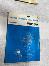 Instruction manual vrp for sale  Dekalb
