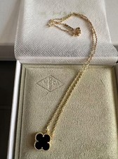Usado, Colar de ônix vintage VCA Alhambra YG comprar usado  Enviando para Brazil