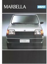 Brochure seat marbella usato  Reggio Calabria
