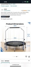 Mini fitness trampoline for sale  Mentor