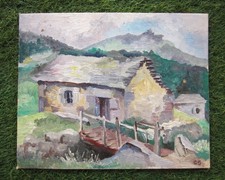 Ancien tableau Arzenc de Randon Châteauneuf Langogne Mende Chaudeyrac Allenc. comprar usado  Enviando para Brazil