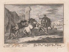 Pferde kupferstich 1750 gebraucht kaufen  Deutschland