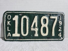Vintage 1924 oklahoma for sale  Suwanee