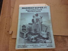 Emco maximat super for sale  UK