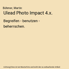 Ulead photo impact gebraucht kaufen  Trebbin