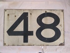 Vintage porcelain sign for sale  Westport