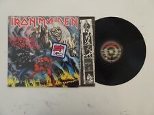 IRON MAIDEN NUMBER OF THE BEAST LP RARE ORIG. 1982 WALLY TRAUGOTT L.A. IN SHRINK, usado segunda mano  Embacar hacia Argentina