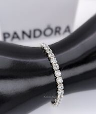 Nova Pulseira de Tênis 100% Autêntica PANDORA 925 ale Espumante Ousado 593539C01 comprar usado  Enviando para Brazil