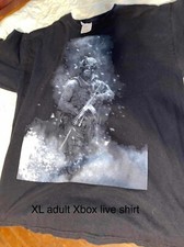Usado, Camiseta preta promocional vintage Call Of Duty MW2 Xbox Live Game tamanho adulto GG comprar usado  Enviando para Brazil