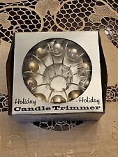 Aparador de velas de férias vintage bola de vidro enfeites de Natal colecionáveis exclusivos comprar usado  Enviando para Brazil