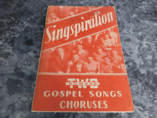 Singspiration gospel songs for sale  Benton Harbor