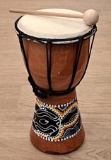 Djembe wooden african for sale  WOLVERHAMPTON