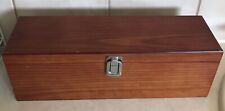 Wooden hinged wine for sale  Leesburg